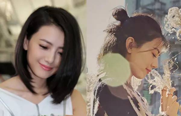 高圆圆同款发型适合你,复古运动风高圆圆发型