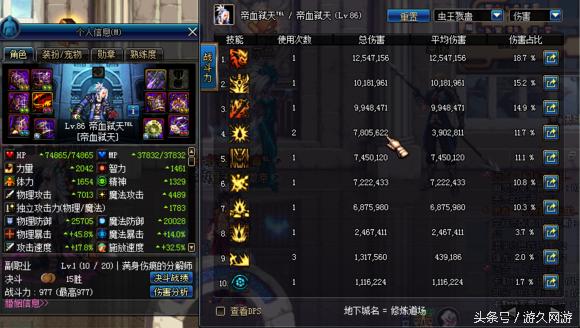 dnf什么职业伤害最大,dnf哪个职业打击感强可玩性高