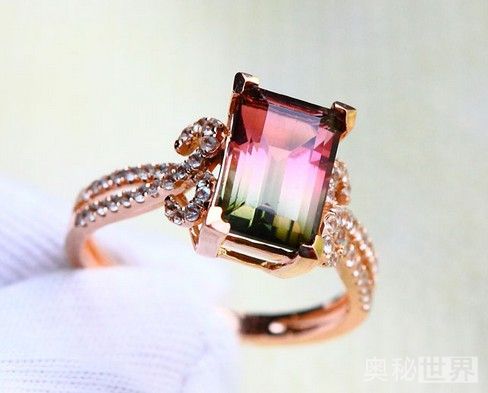 慈禧的墓中的西瓜碧玺,西瓜碧玺慈禧太后