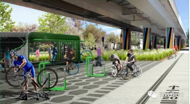 桥底滨水空间,桥底空间利用