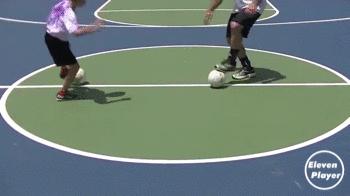 五人制足球脚内侧传球训练,五人足球训练脚法