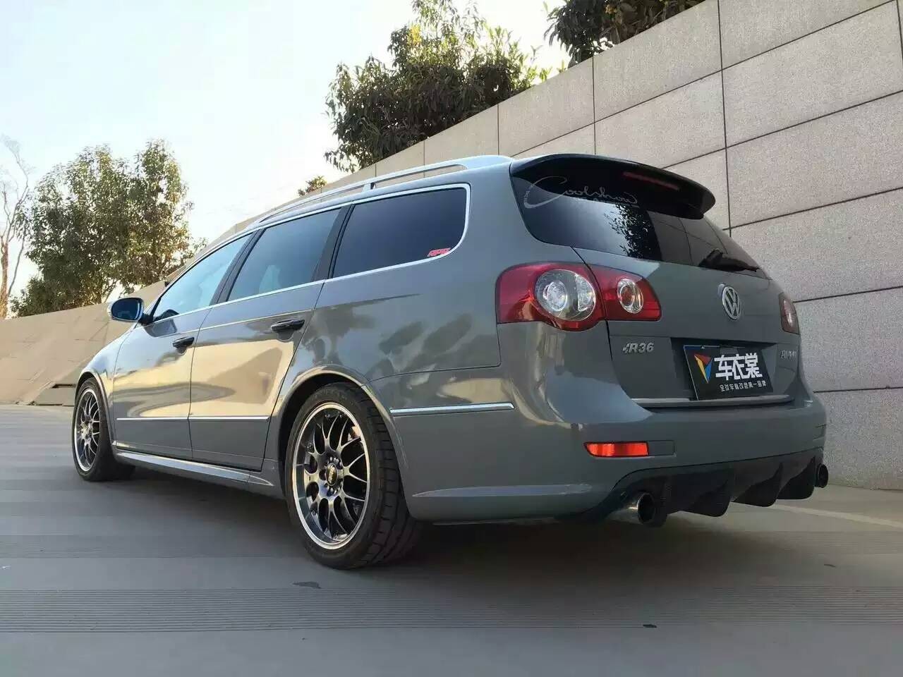 大众r36全车喷漆,大众r36涂装彩绘