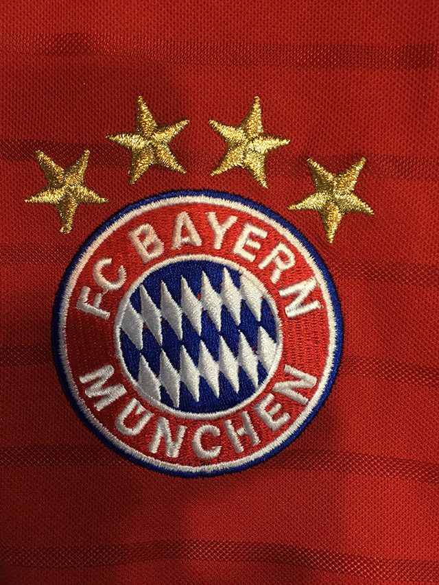 拜仁球衣1617鉴别,拜仁主客场球衣