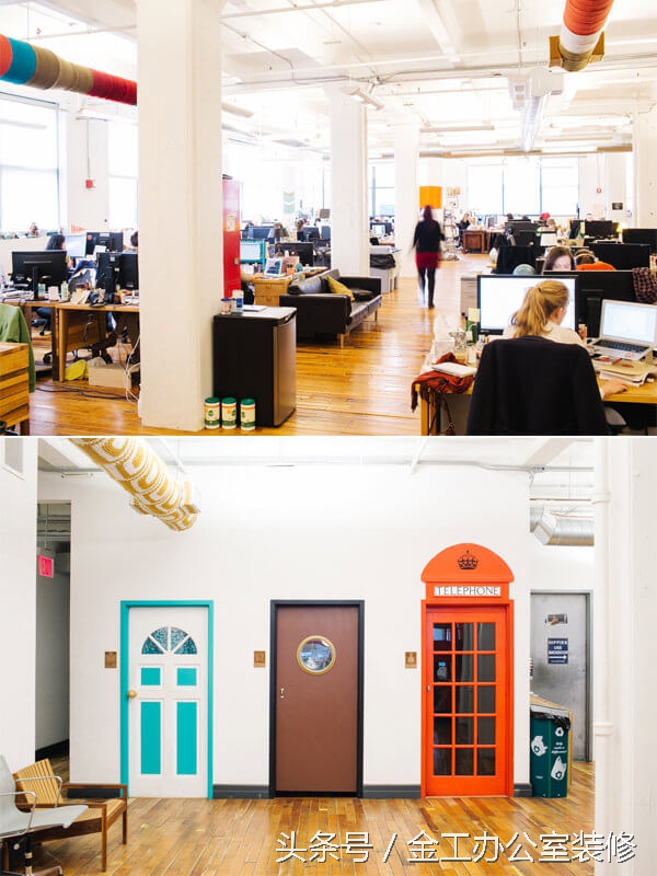 装修公司办公室现代设计方案,it办公室装修设计公司