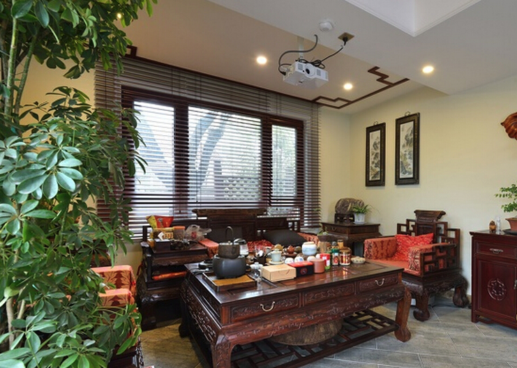 跃层280欧式装修效果图,280平大平层欧式装修效果图