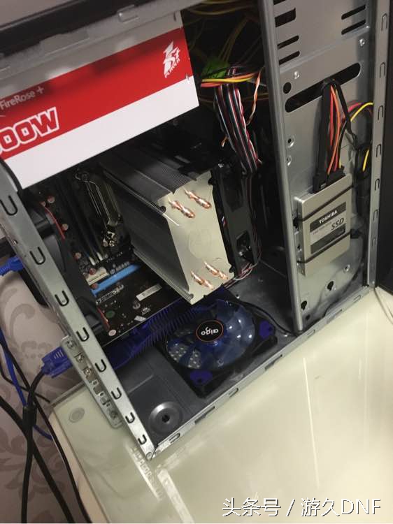 被团长吐槽打不出伤害廉价主机210显卡大战DNF