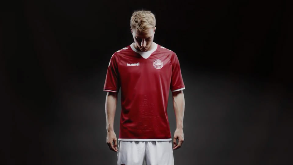 2019丹麦队员球衣,丹麦2024年主场球衣