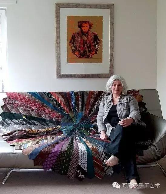 旧领带变身戒指收纳台,旧领带变废为宝