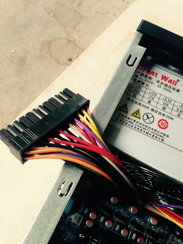 电脑主机电源接线教程,台式电脑主机屏幕接线教程