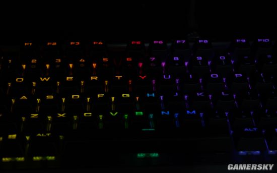 海盗船键盘k70pro左shift,海盗船k57rgb无线游戏键盘评测