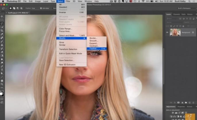 用ps修复大小眼,ps改善大小眼