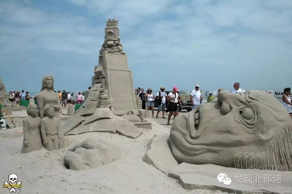 广西钦州海滨浴场,广西钦州市海滨沙滩