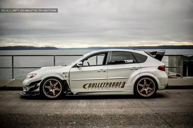 topsecret改装,国外翻新斯巴鲁翼豹sti