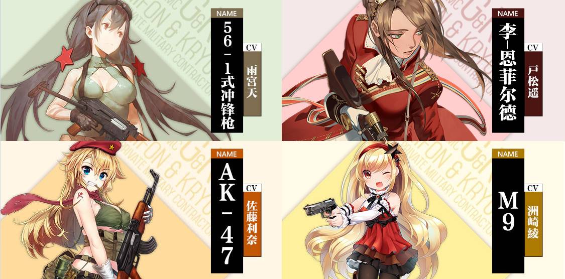 各个二次元游戏的刻板印象,二次元原神风格游戏