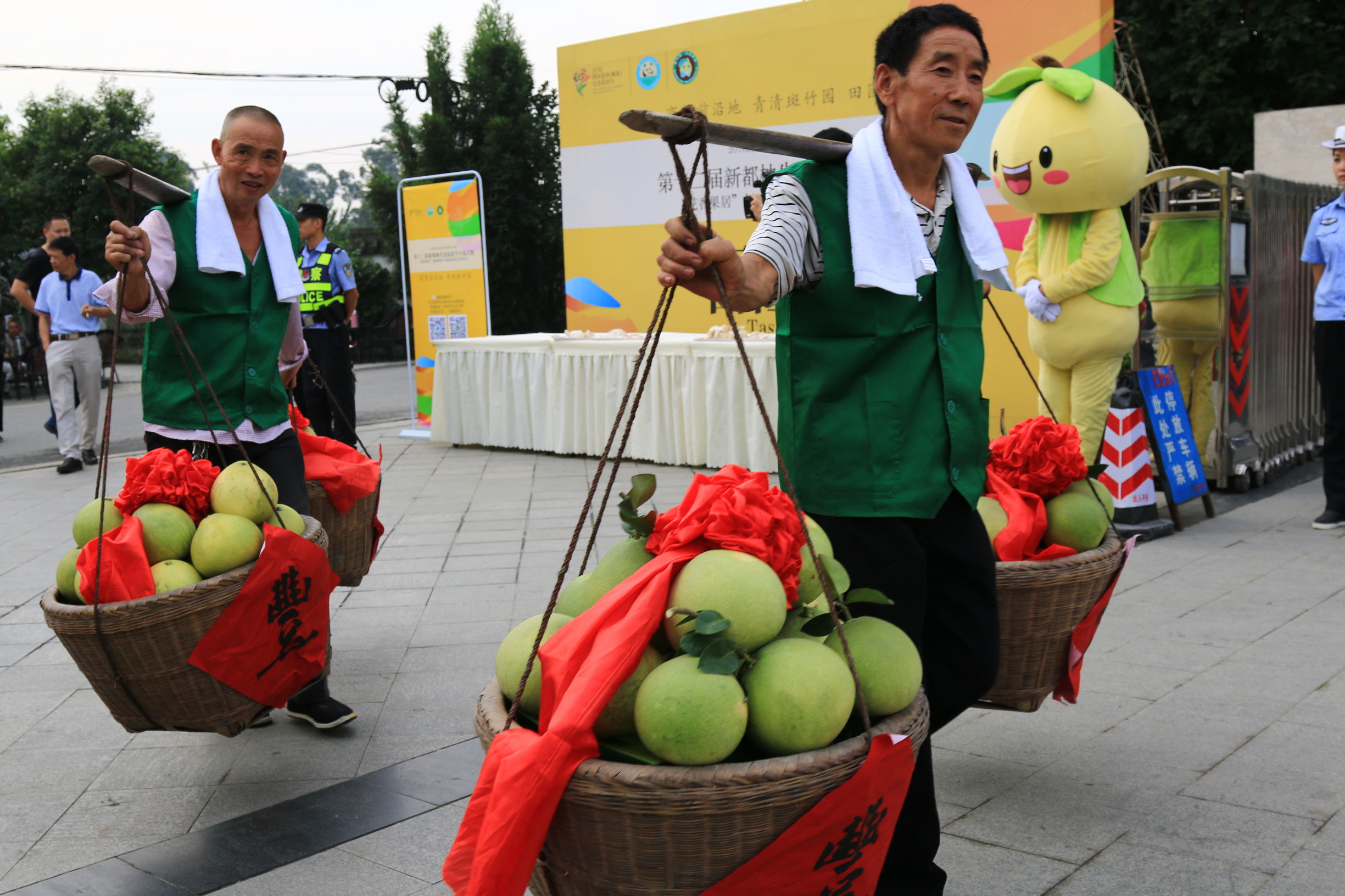 新都斑竹园柚子节,成都市新都区荷桂生态文化旅游节