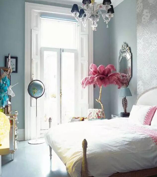 卧室配色促进睡眠,长期失眠的卧室布置