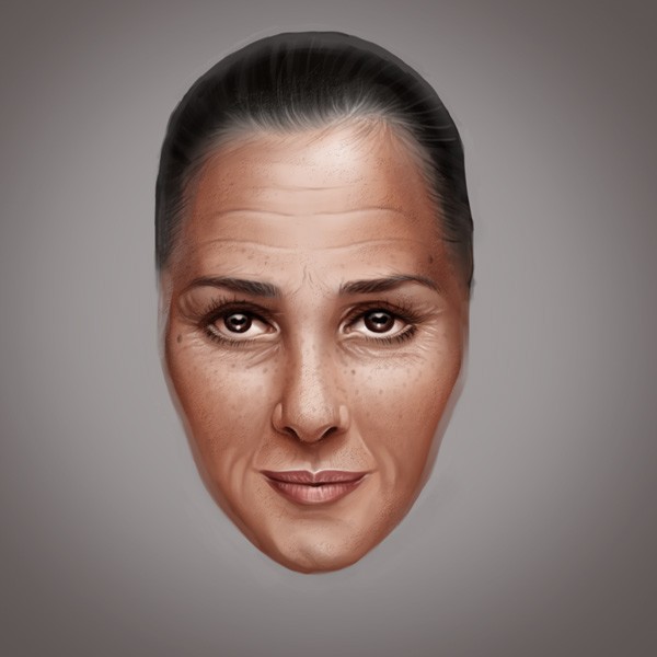 脸上疤痕绘画教程,怎么画雀斑p图