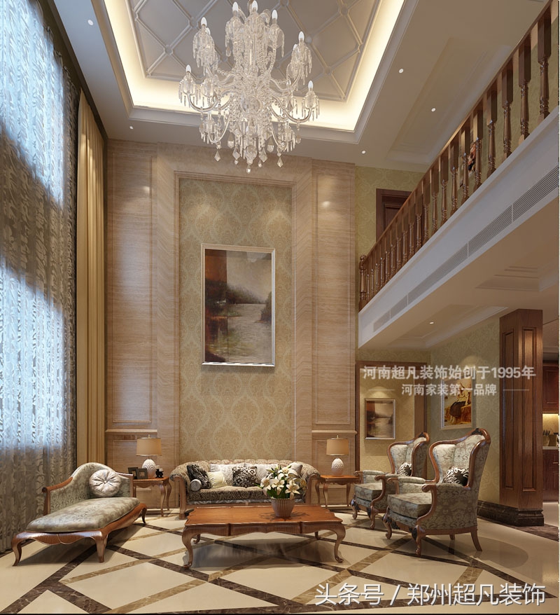 200平方复式新中式装修风格,郑州200平复式装修大概多少钱