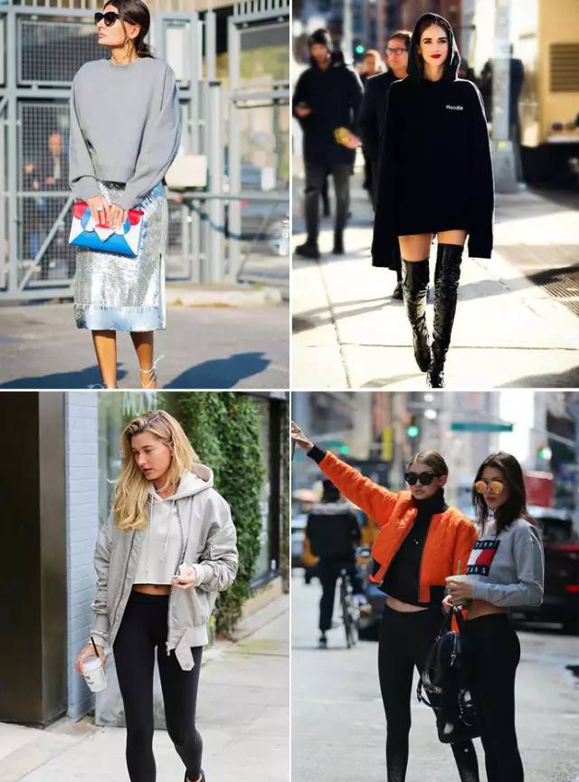 卫衣穿搭扎眼,卫衣穿在里面怎么搭配