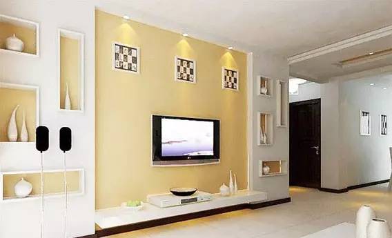 简单实用大面积电视背景墙,不踩坑的电视背景墙