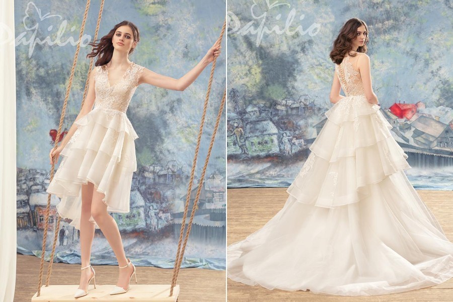 气质美女唯美梦幻婚纱,世界最美的顶级婚纱