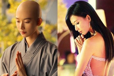 五大当红女星光头照,最惊艳的女星光头