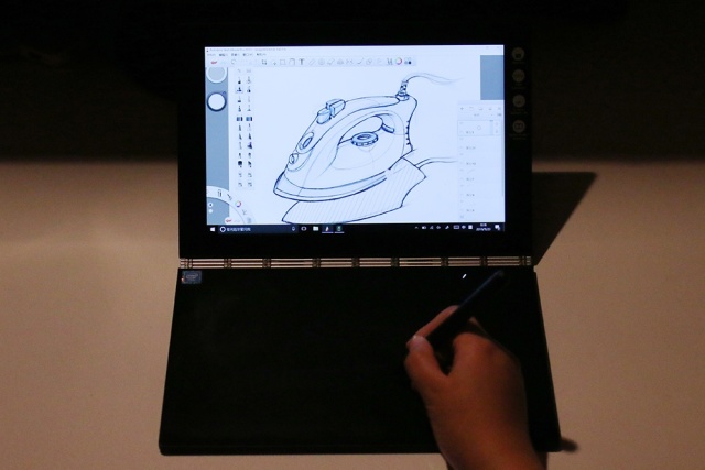 联想把30多年的笔记本键盘颠覆了,取消按键还能在上面画画