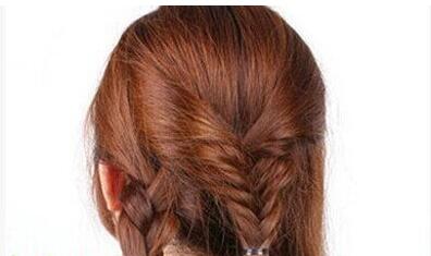 鱼尾麻花辫编发教程,辫鱼尾发简单教程
