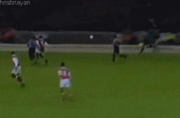 冰王子阿森纳5大进球没有足球只有艺术+美学！