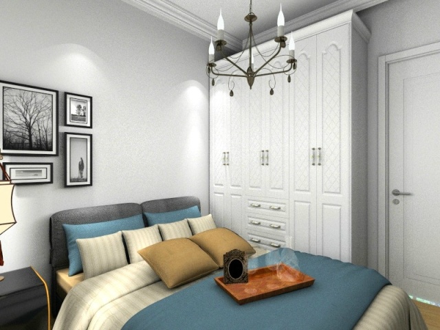 阳光城檀悦83平效果图,阳光城檀悦复式设计方案