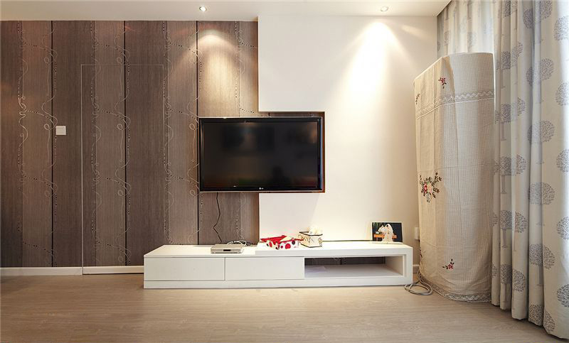 很简单很好看的电视背景墙,大家一直想看的电视背景墙