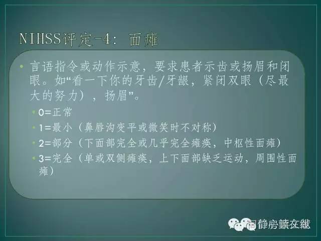 nihss评分2,nihss简单评分