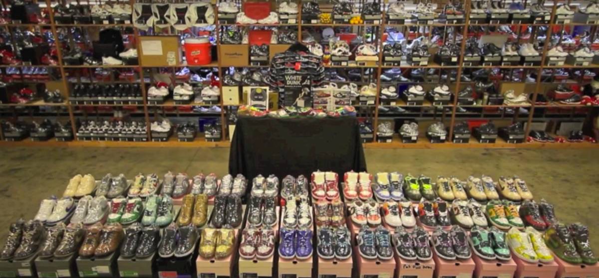 见识了他1000万美元的鞋库，我的红眼病无药可医