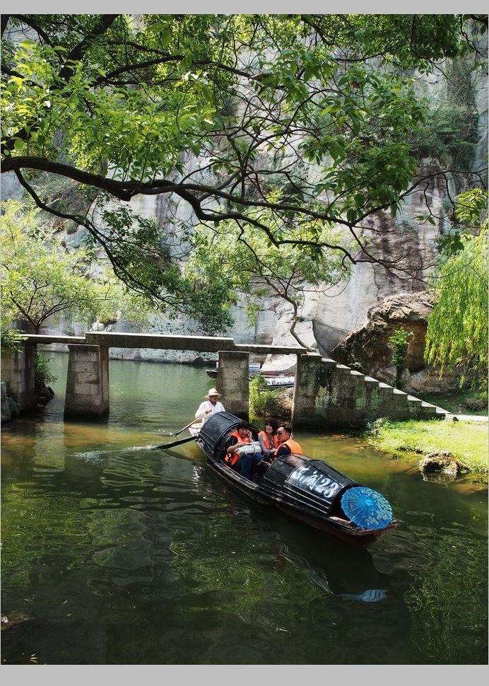 绍兴东湖怪石嶙峋,绍兴东湖奇观盆景
