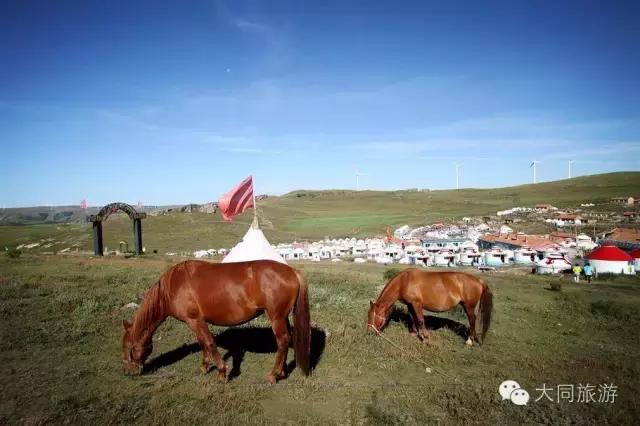 辉腾锡勒黄花沟风景,辉腾锡勒大草原黄花沟的美景