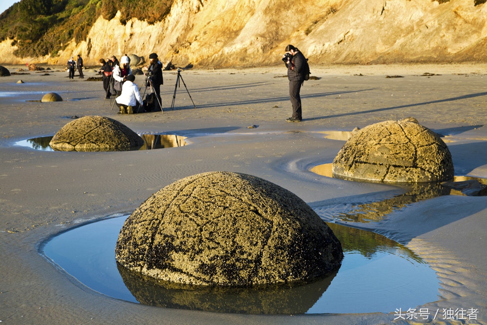 摩拉基大圆石,摩拉基大圆石沙滩
