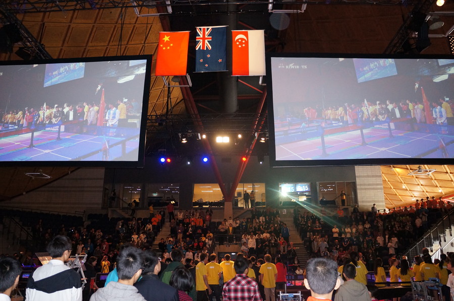 王朴中学校园美景,北碚区王朴中学