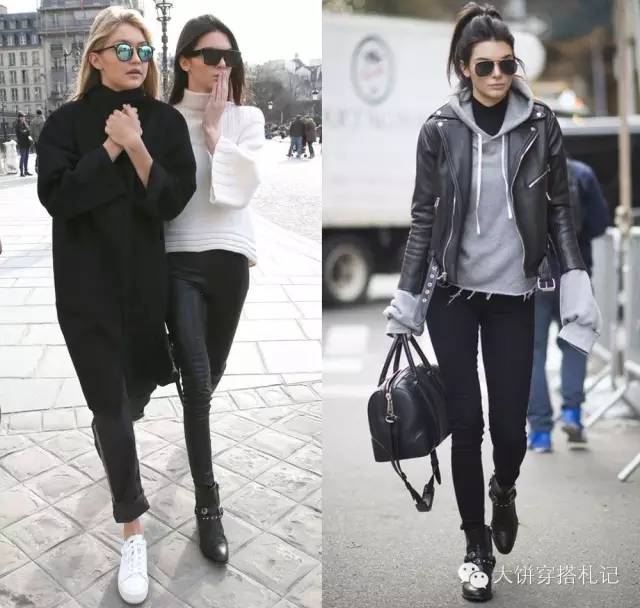 肯豆穿一字鞋 (肯豆穿玫粉色鞋)