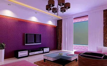 惊艳的客厅背景墙,小户型客厅装修图电视背景墙