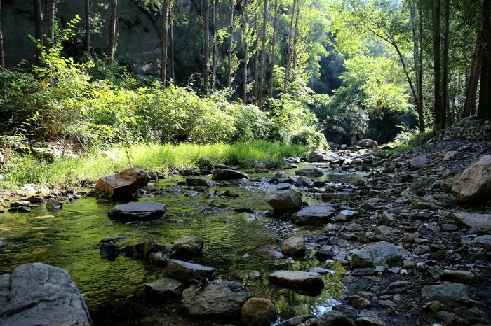 密云桃源仙谷景点,世外桃源山谷风景