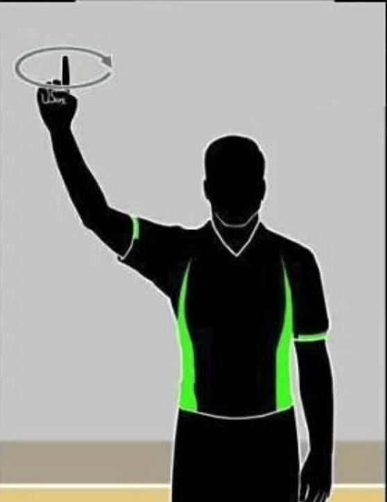 篮球比赛结束裁判应做什么手势,乒乓球裁判规则及手势图解