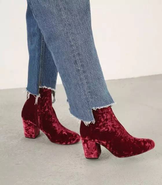 奶奶裤短靴时髦气质又流行,新款时髦2022年短靴子