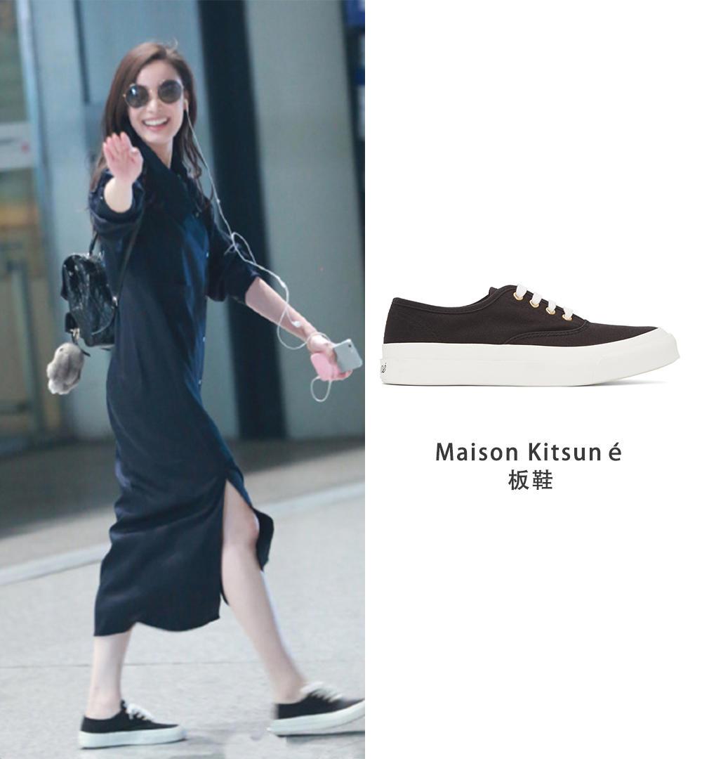 袁姗姗机场时尚穿搭,袁姗姗明星穿搭