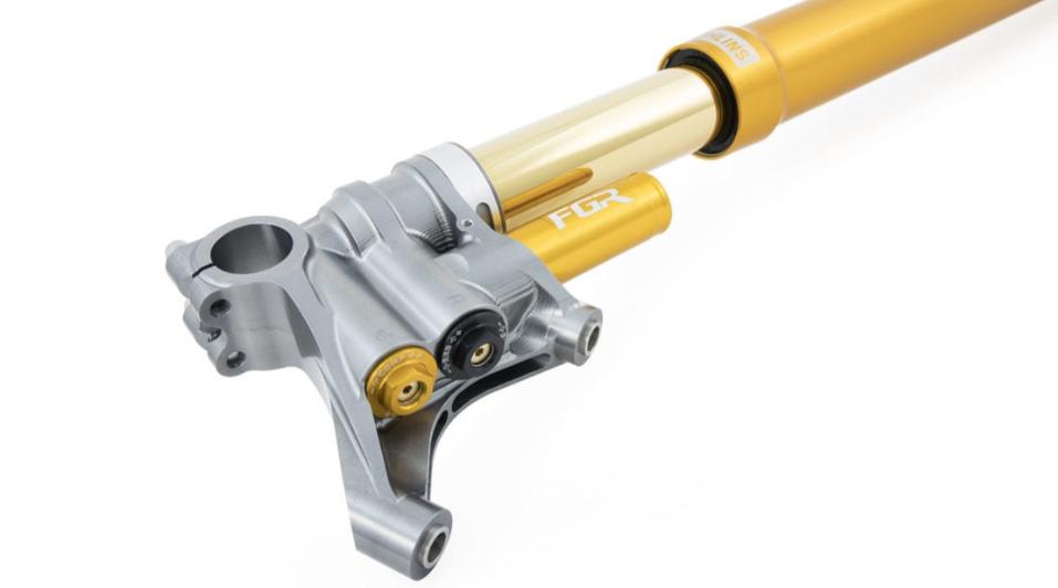 摩托车悬挂系统工作原理,越野摩托车前减震怎么调节