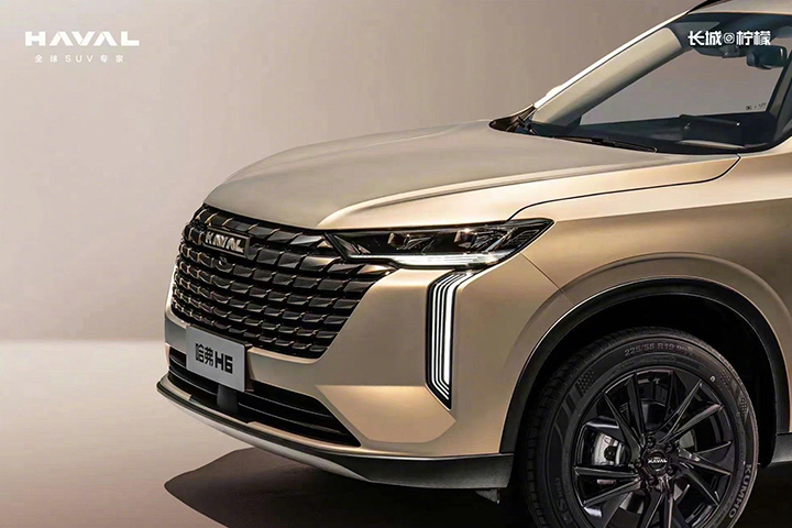 新款哈弗h6国潮版改大灯,2017款哈弗h6换代红标1.5t风尚型