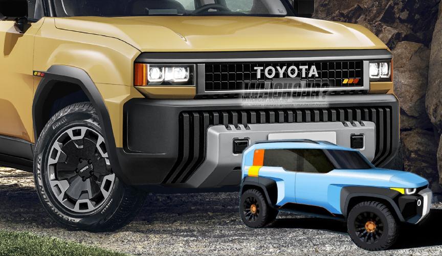 全新一代丰田RAV4渲染图曝光,2025款丰田rav4小普拉多