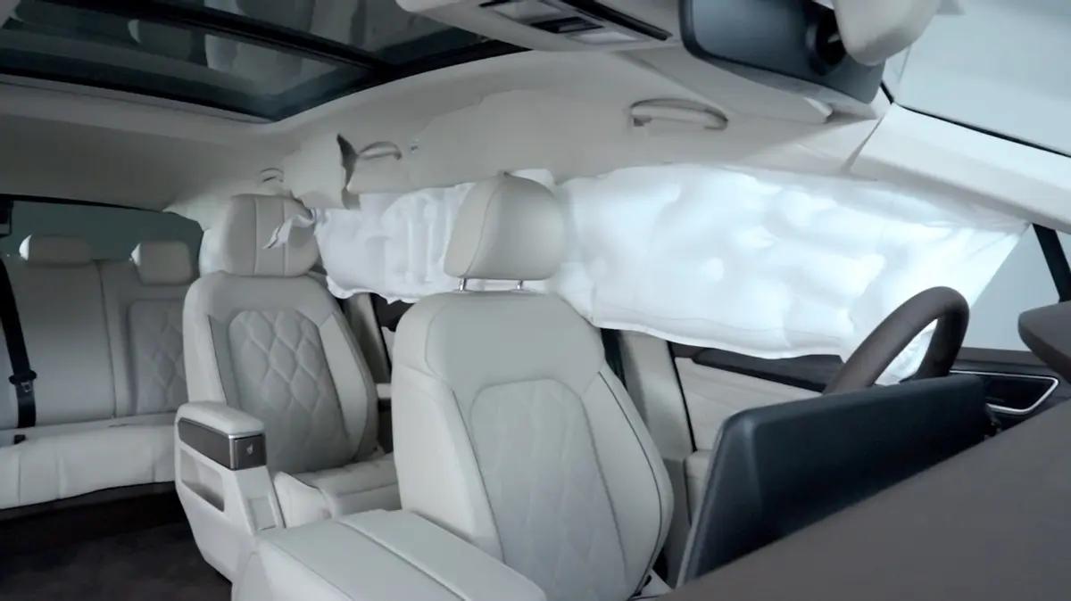 大众威然防撞梁拆解,拆解威然视频