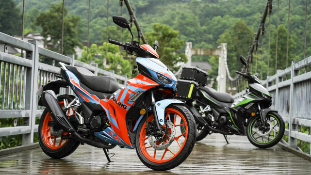 svr180嘉陵,嘉陵新款冒险弯梁首次曝光