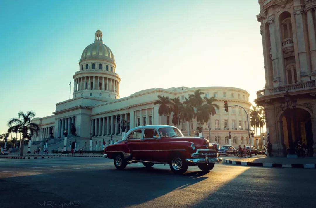 古巴老爷车集体复活，组团改成纯电驱，这将是另外一种体验
