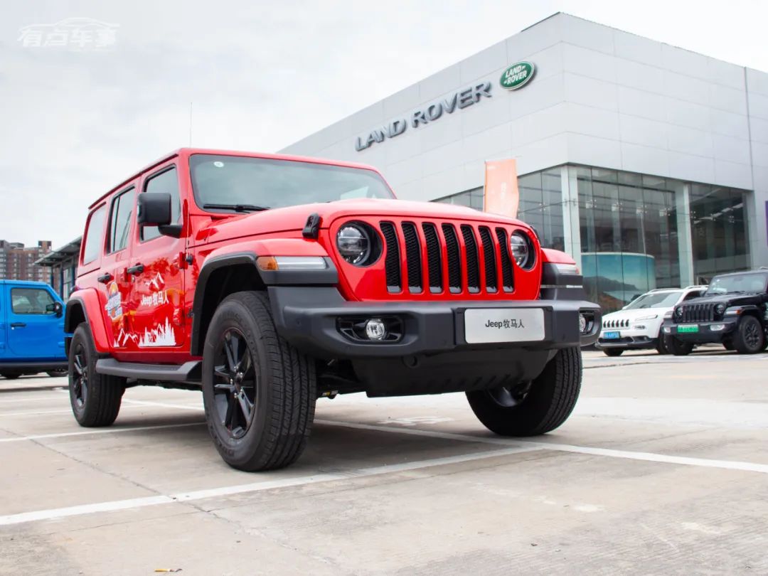 jeep牧马人越野测试,硬核大型越野车